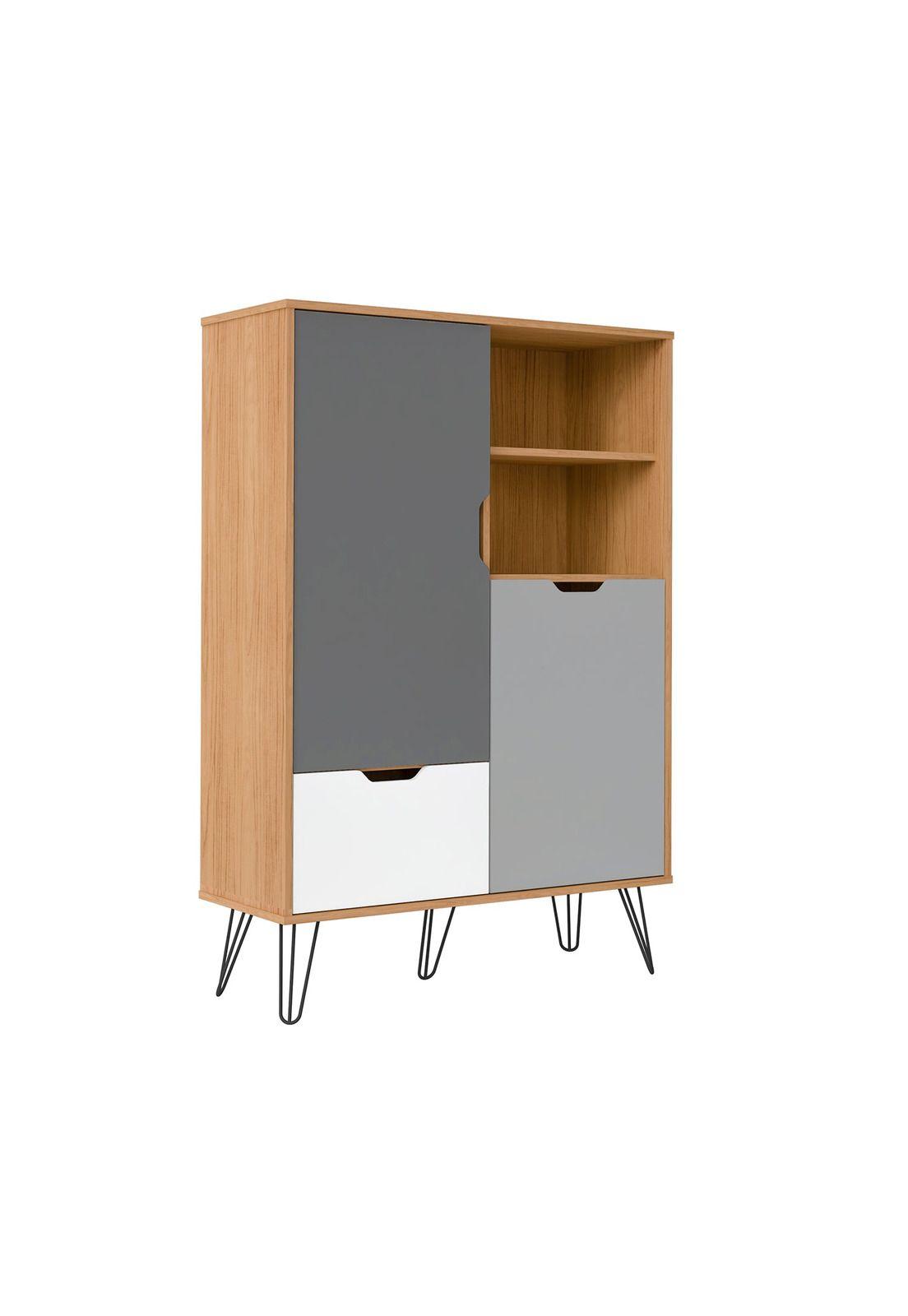 Bar Estante Estocolmo Gris-6