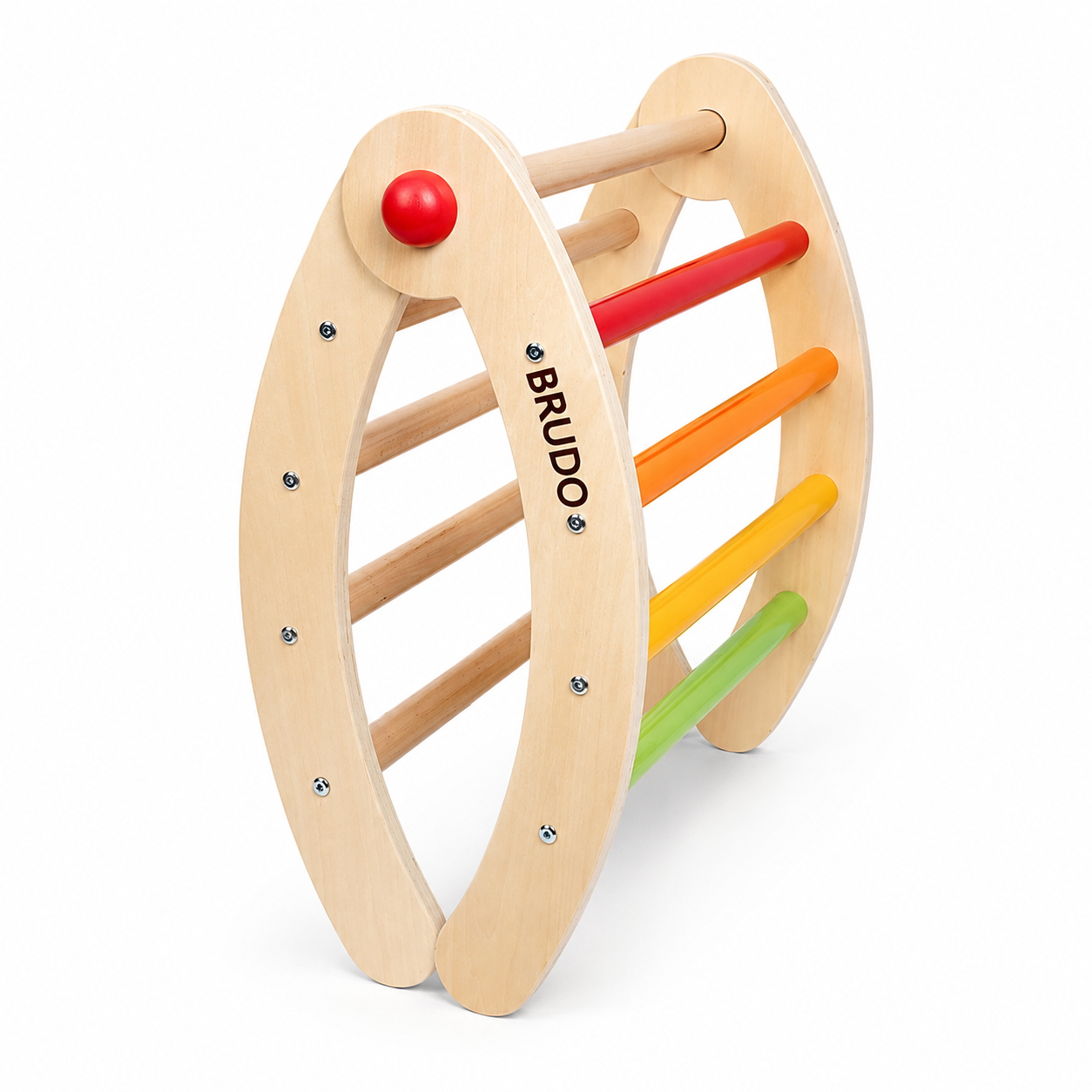Juego Montessori Arco Madera Escalada Motricidad Fina Bebe-1