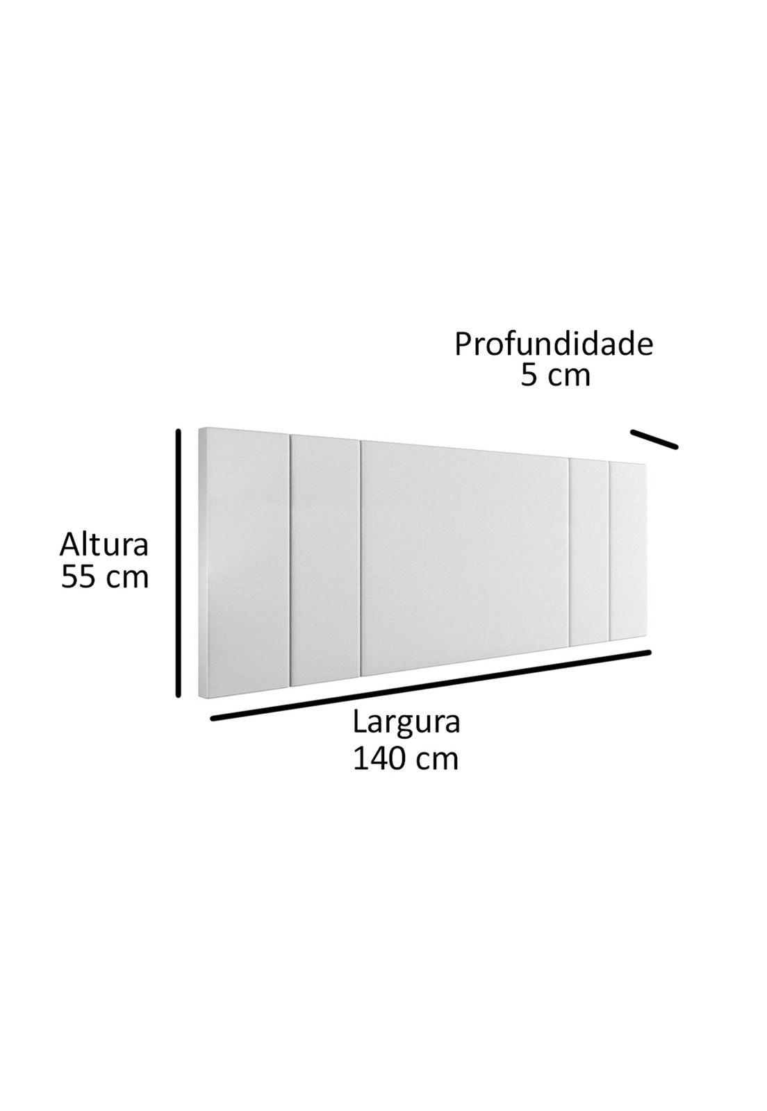 Respaldo Cama Dalí 1.5 Plazas Grafito-3