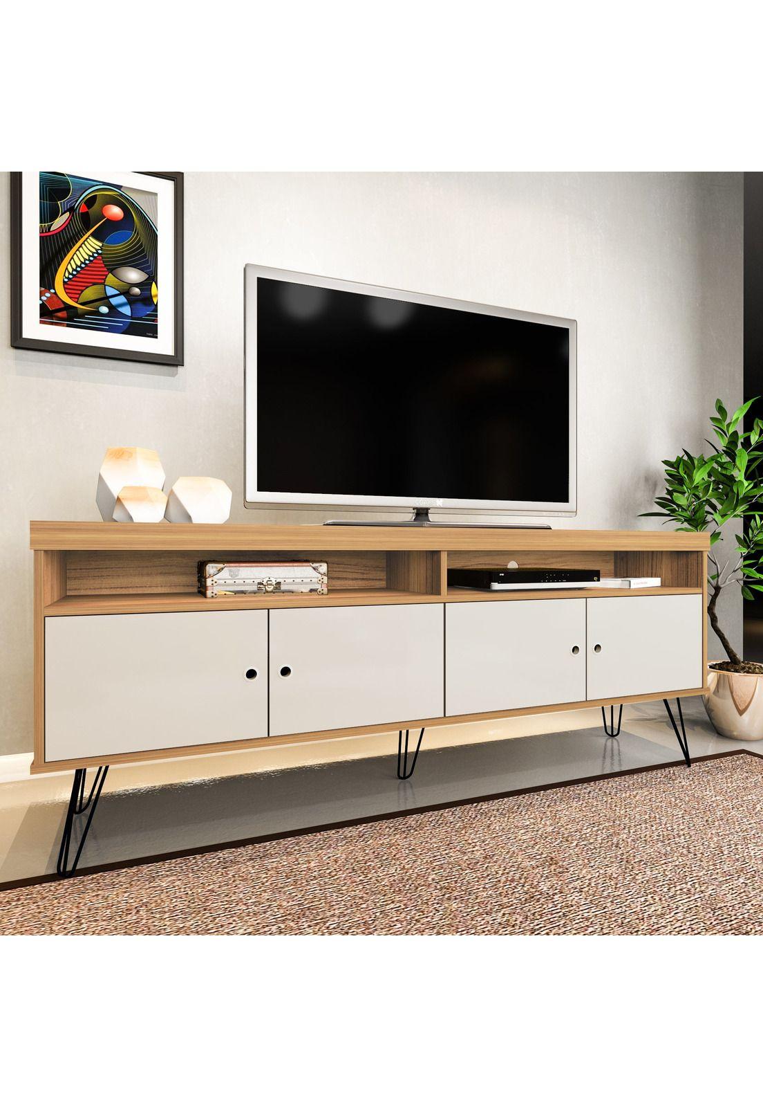 Rack TV 60" Liberty Blanco-1