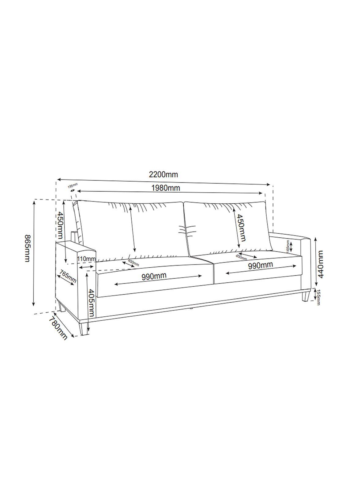 Sofá Apogeu Gris Claro-2
