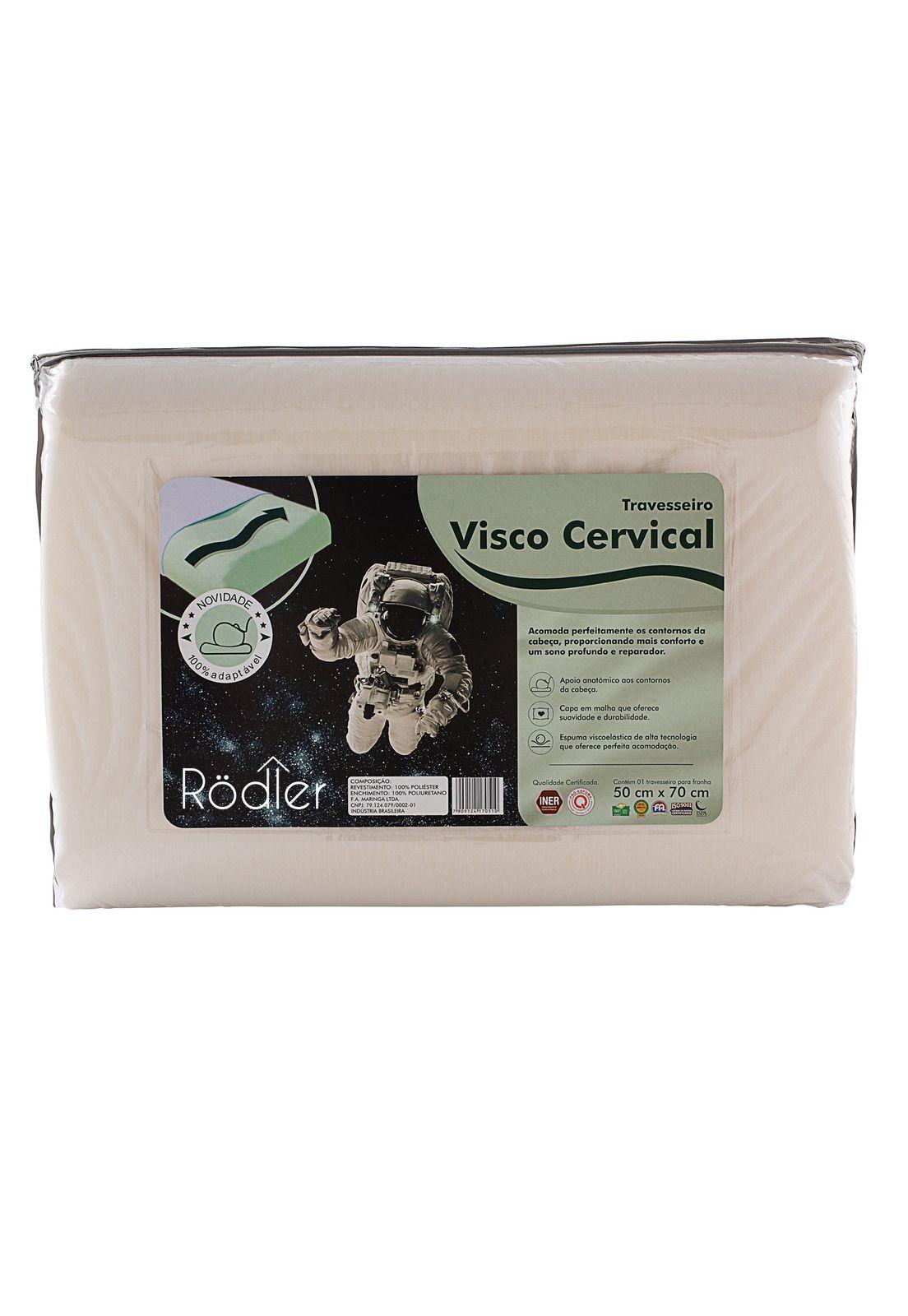 Almohada Visco Cervical 50x70 cms-0