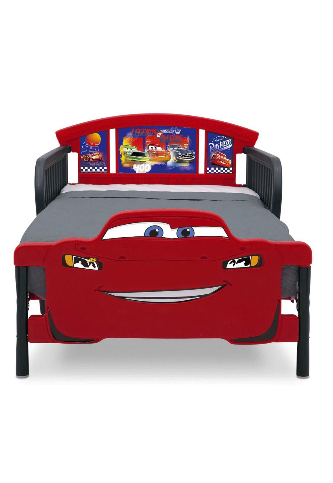 Cama de Transición Niño Cars Roja-0