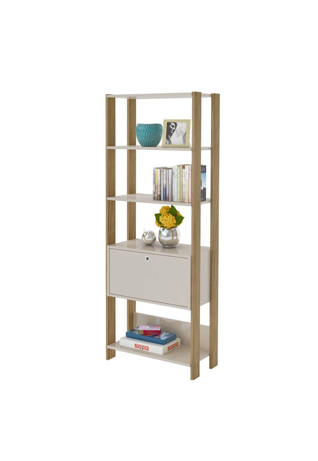 Estante Alfa Beige y Café-5