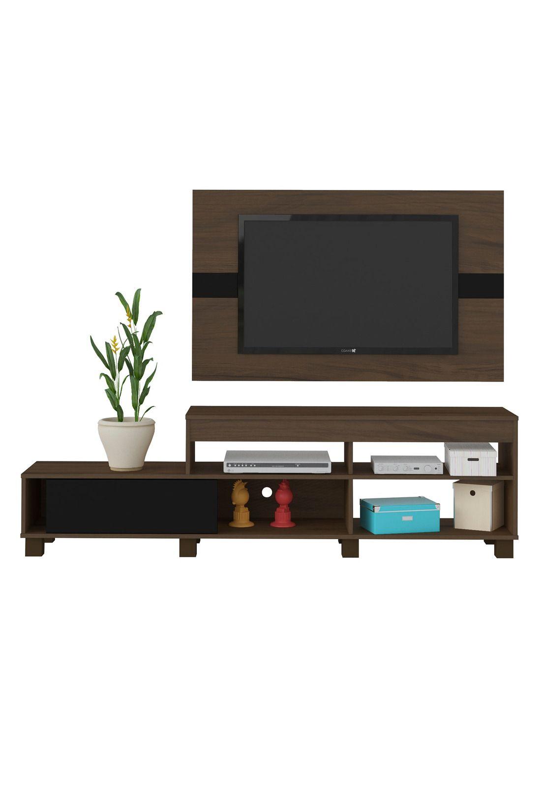 Rack con Panel TV 47" Ever Café-0