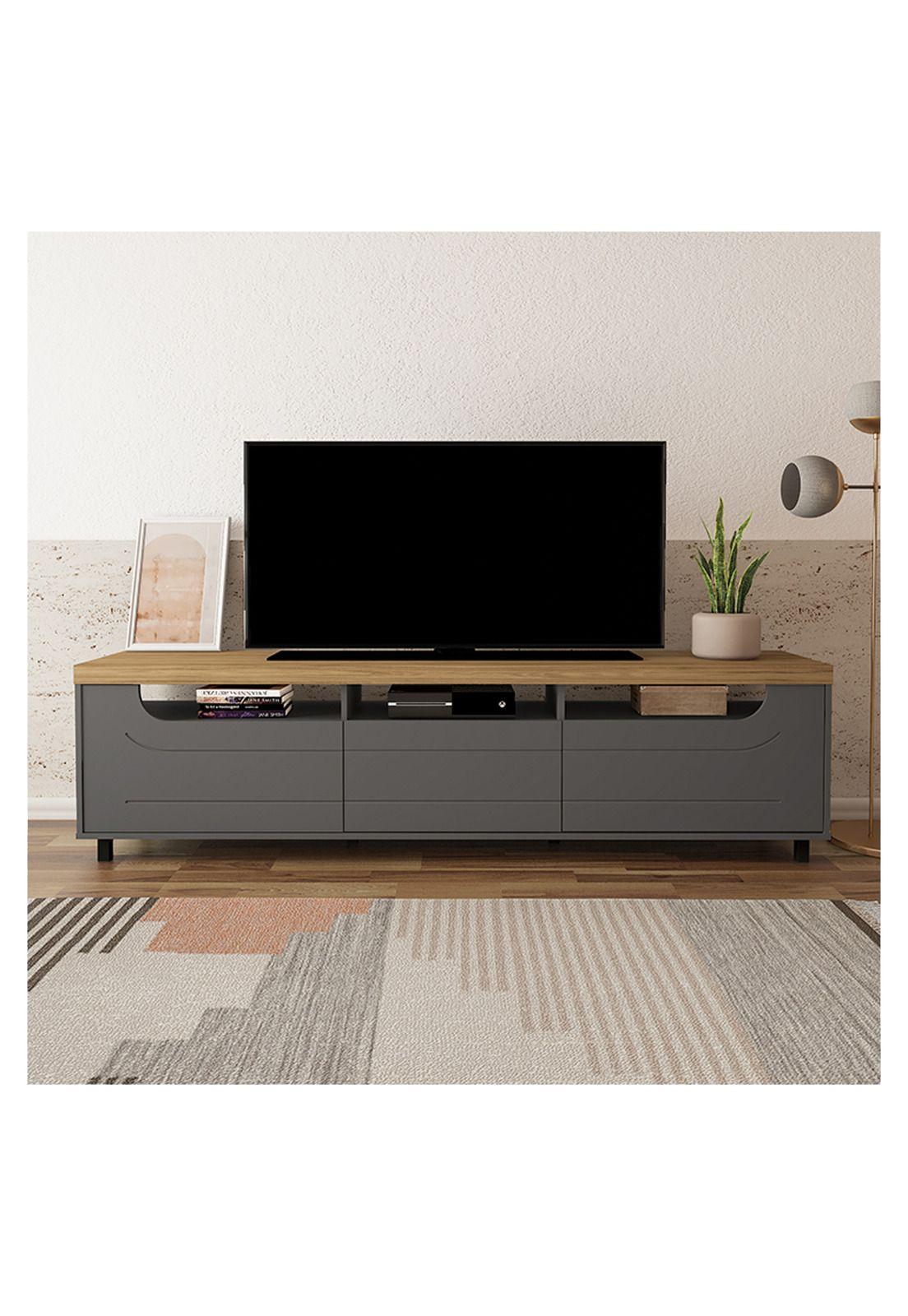 Rack TV 75" Mercury Grafito-1