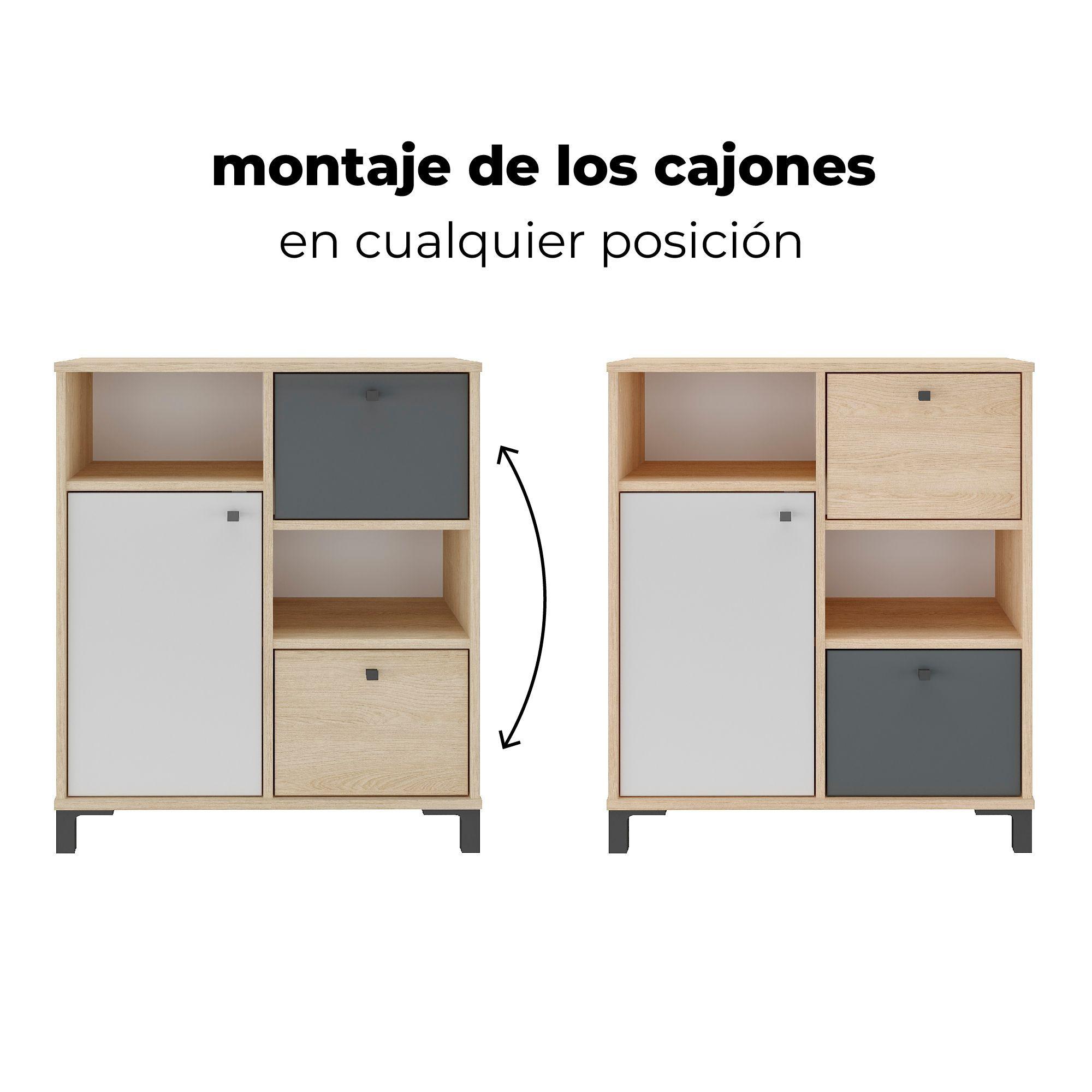 Estante Oficina Modulos Nordik-3
