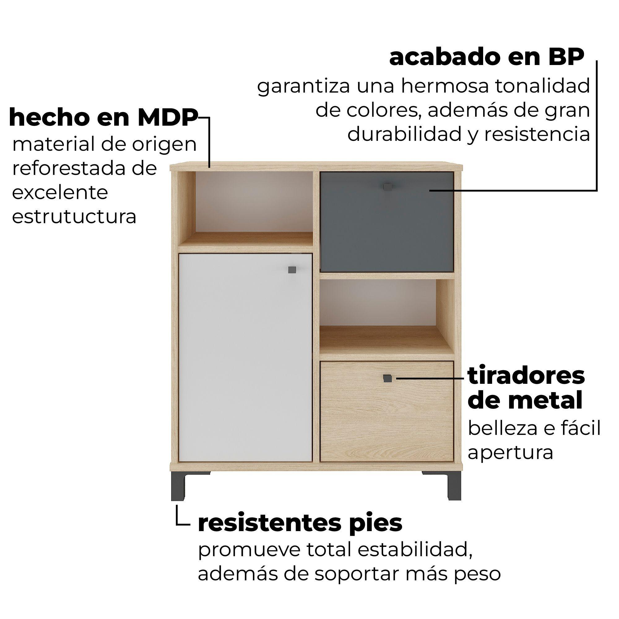 Estante Oficina Modulos Nordik-4