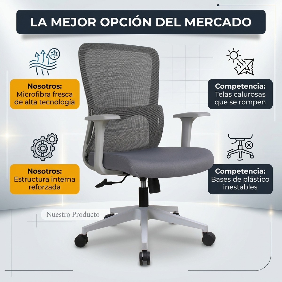 Silla Oficina Orvix-9