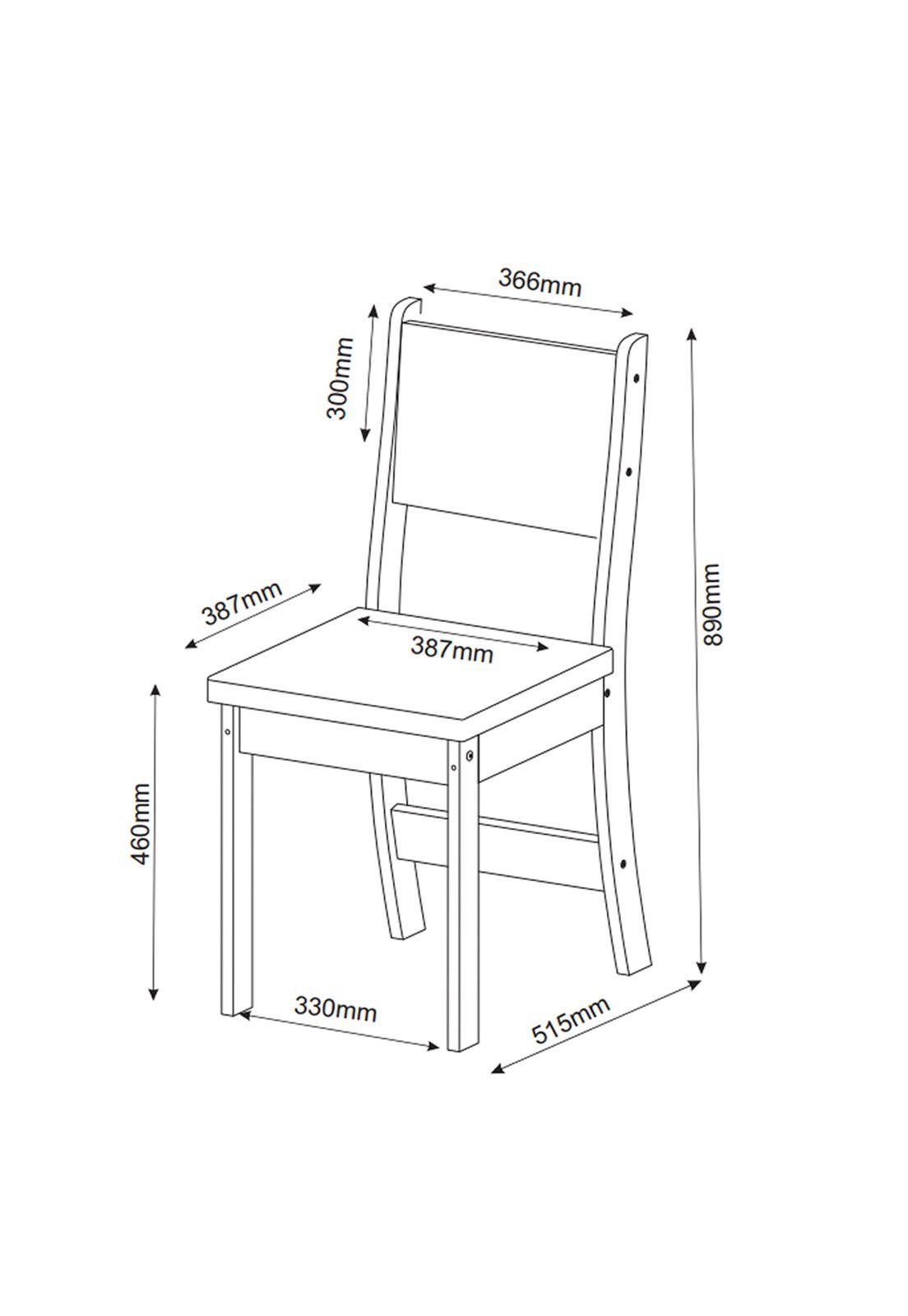 Pack 2 Sillas Comedor Sol-1