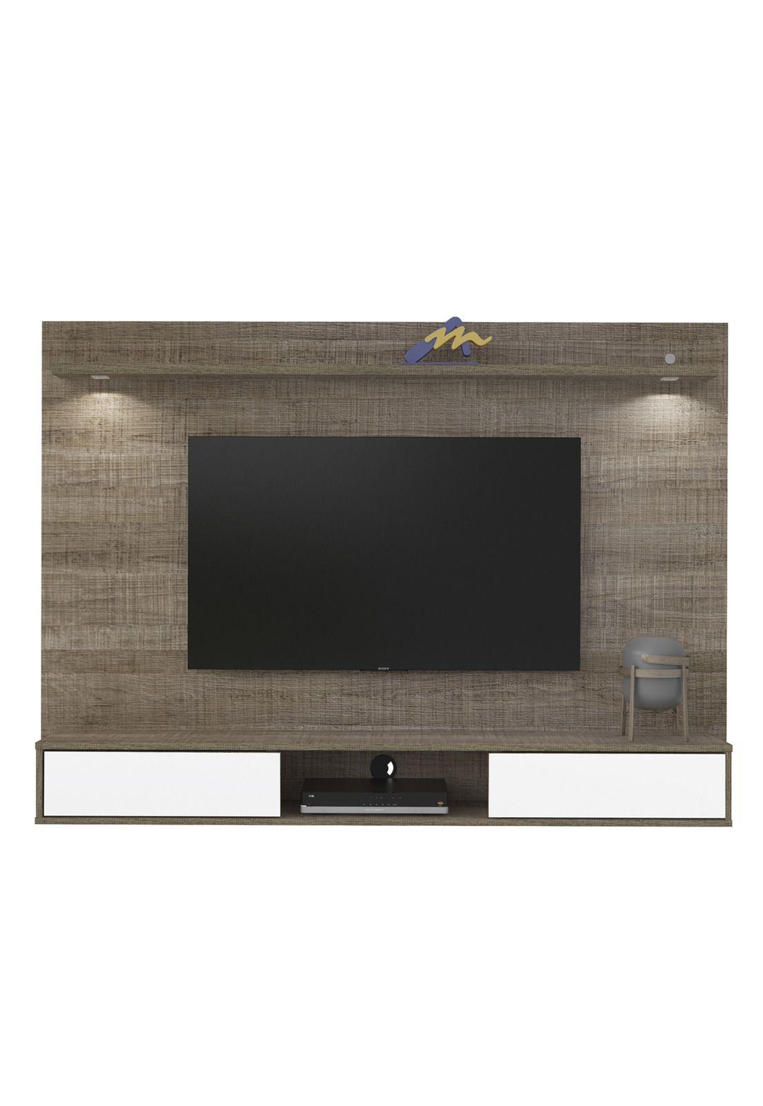 Panel TV 60" Platinum Café Canela Espejos-0