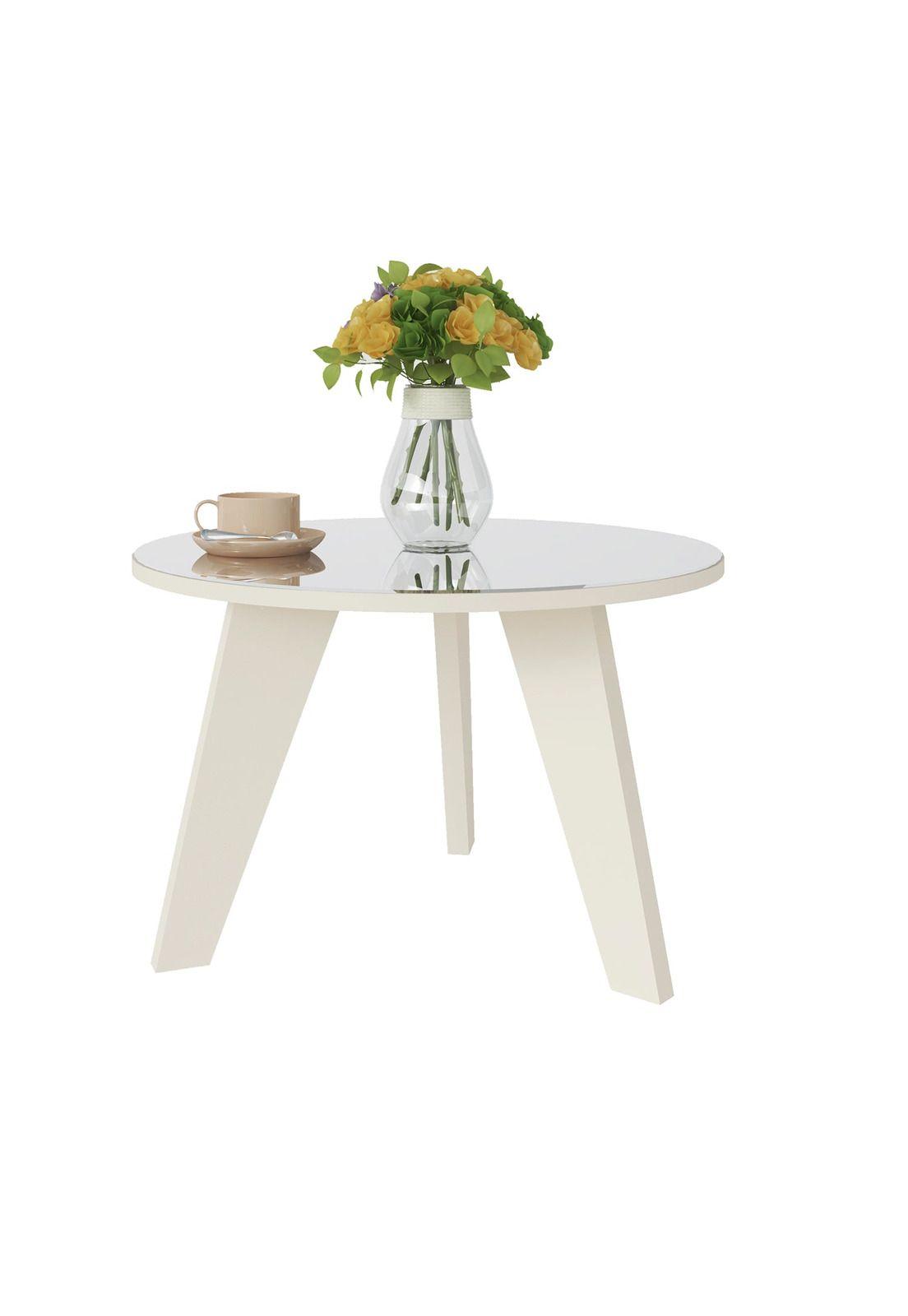 Mesa de Centro España Espejo Blanca-0