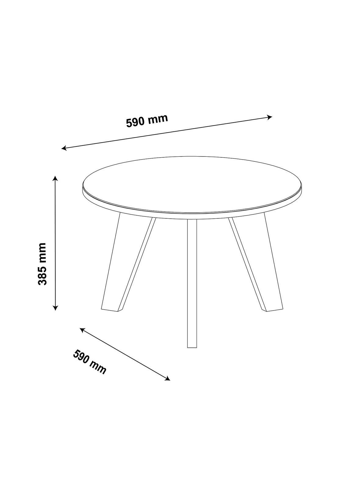 Mesa de Centro España Espejo Blanca-2