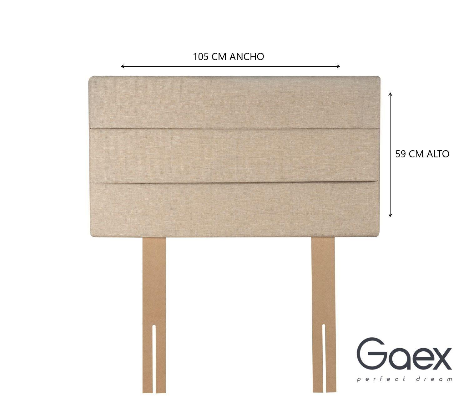 Cama 1.5 Plaza Europea 190 Respaldo Atacama-3