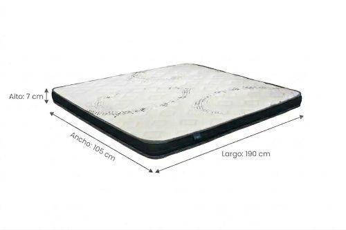 TOPPER ESPUMA 1.5 PLAZAS 190-2