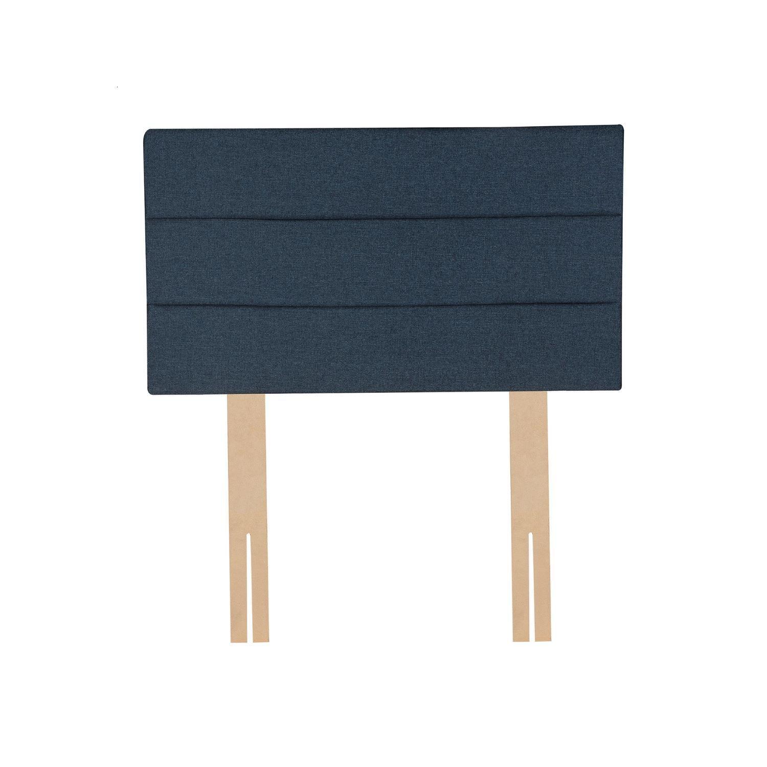 Cama Europea 1 5 Plaza 190 Plus Respaldo Atacama azul-2