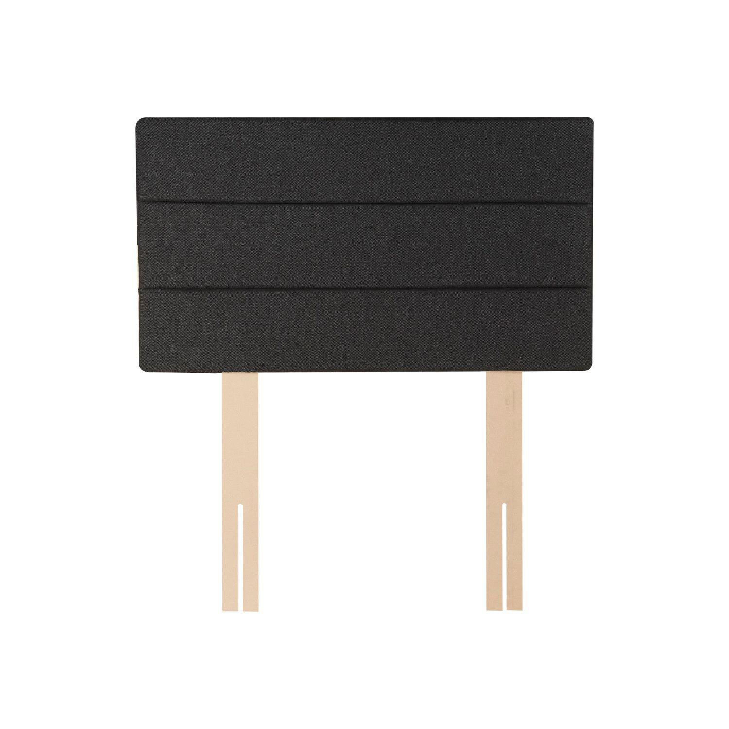 Cama Europea 1 5 Plaza 190 Plus Respaldo Atacama grafito-2