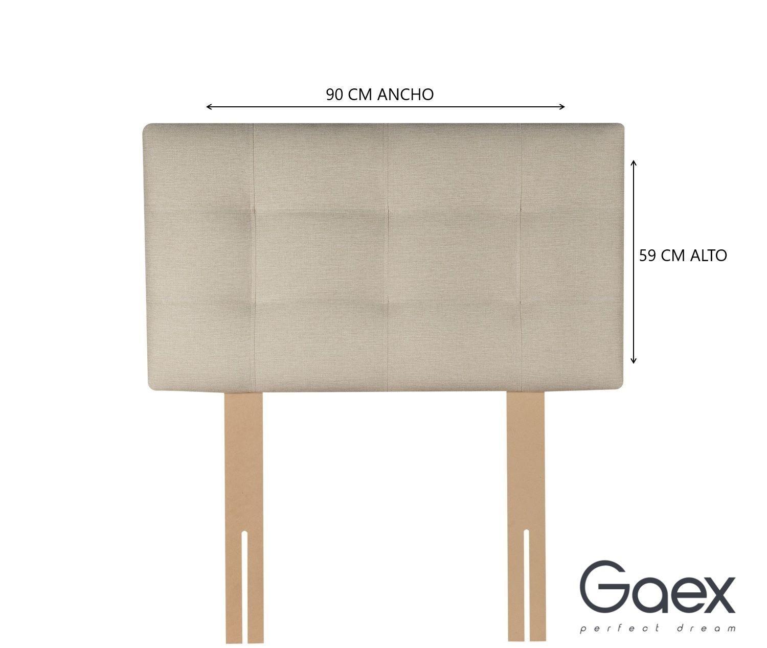 Cama 1 Plaza Europea 190 Respaldo Ginebra-2