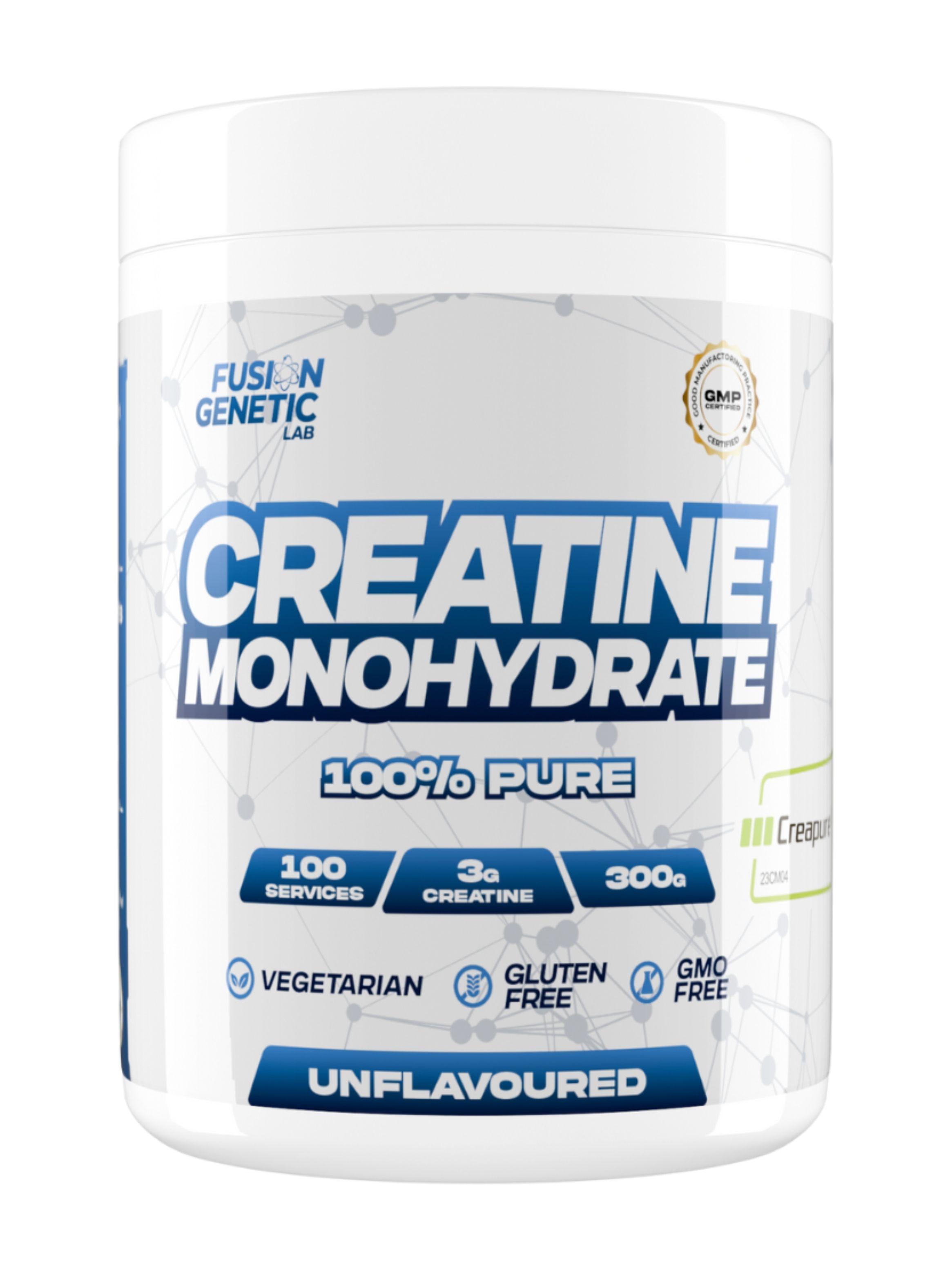 Creatine Monohydrate 100% Creapure (23CM04) Fusion Genetic Lab-0