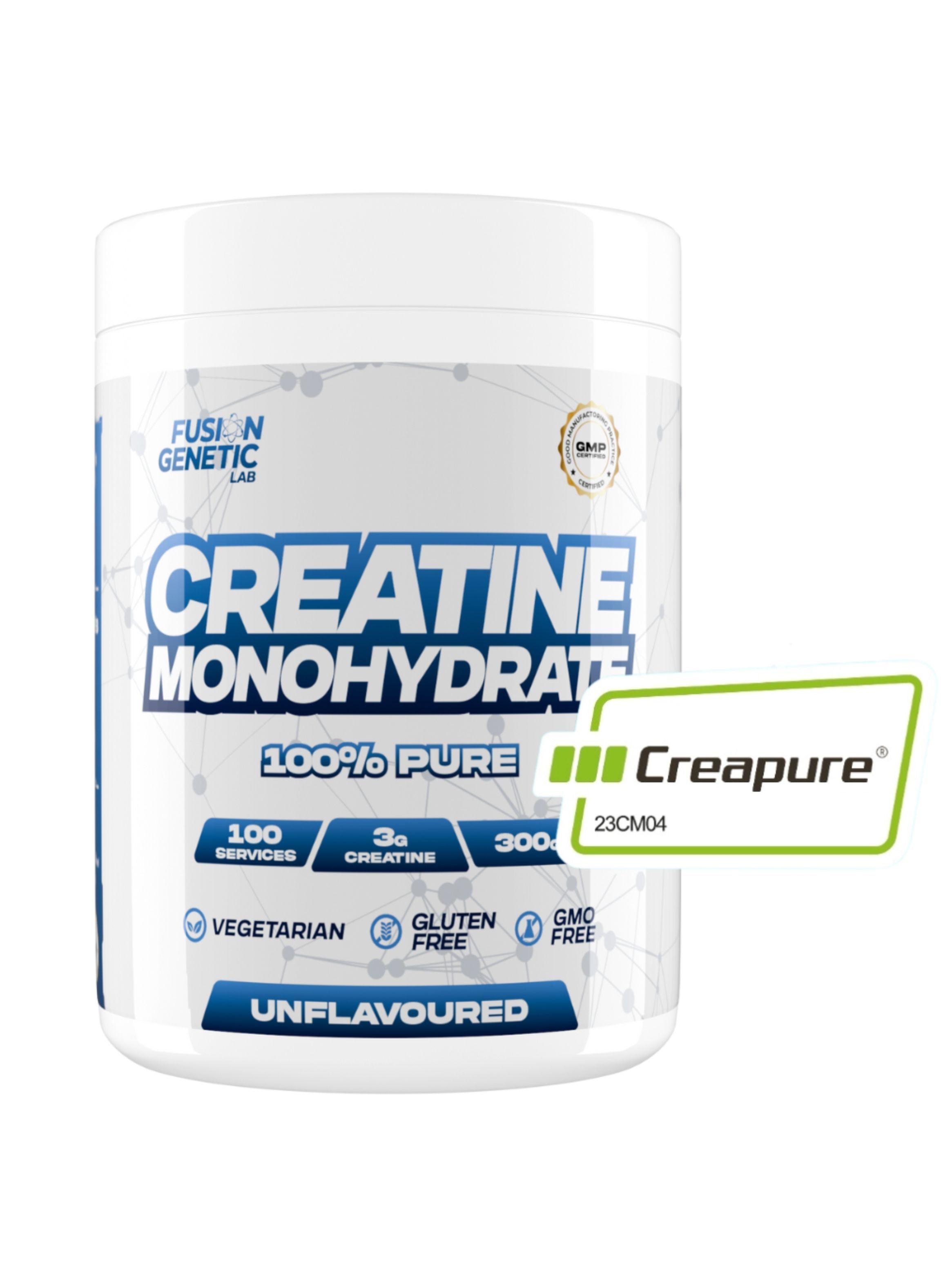Creatine Monohydrate 100% Creapure (23CM04) Fusion Genetic Lab-1