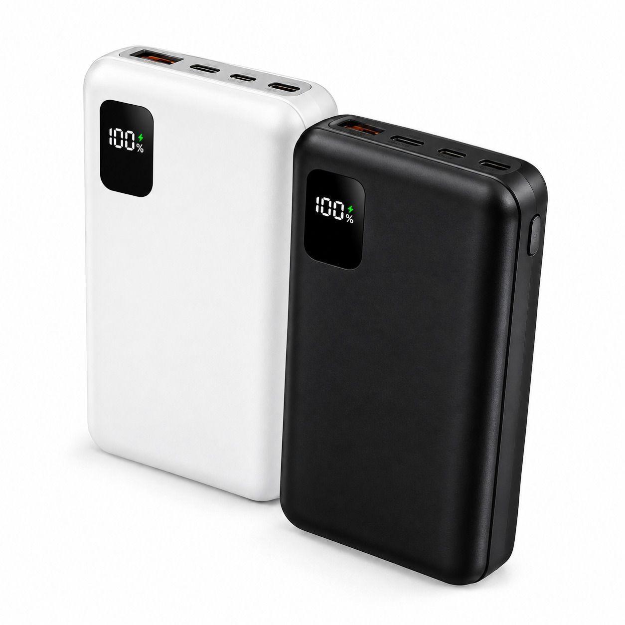 Power Bank 30000mAh Bateria Externa USB Carga Rapida Pantalla LED-1
