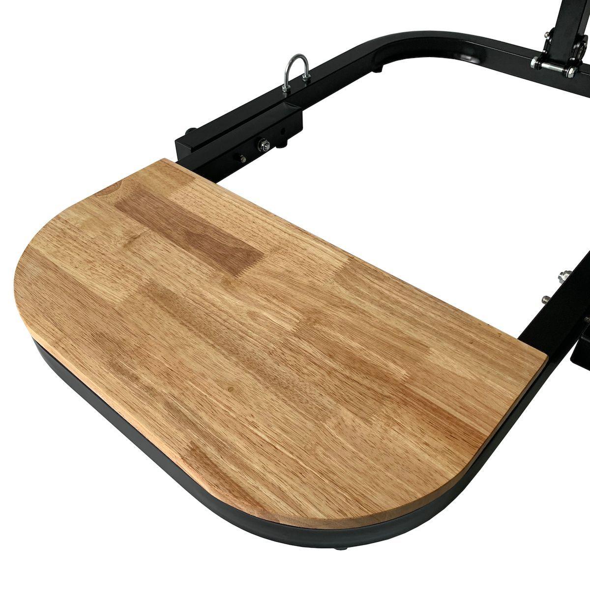 Máquina Hip Thrust plegable Negro-3