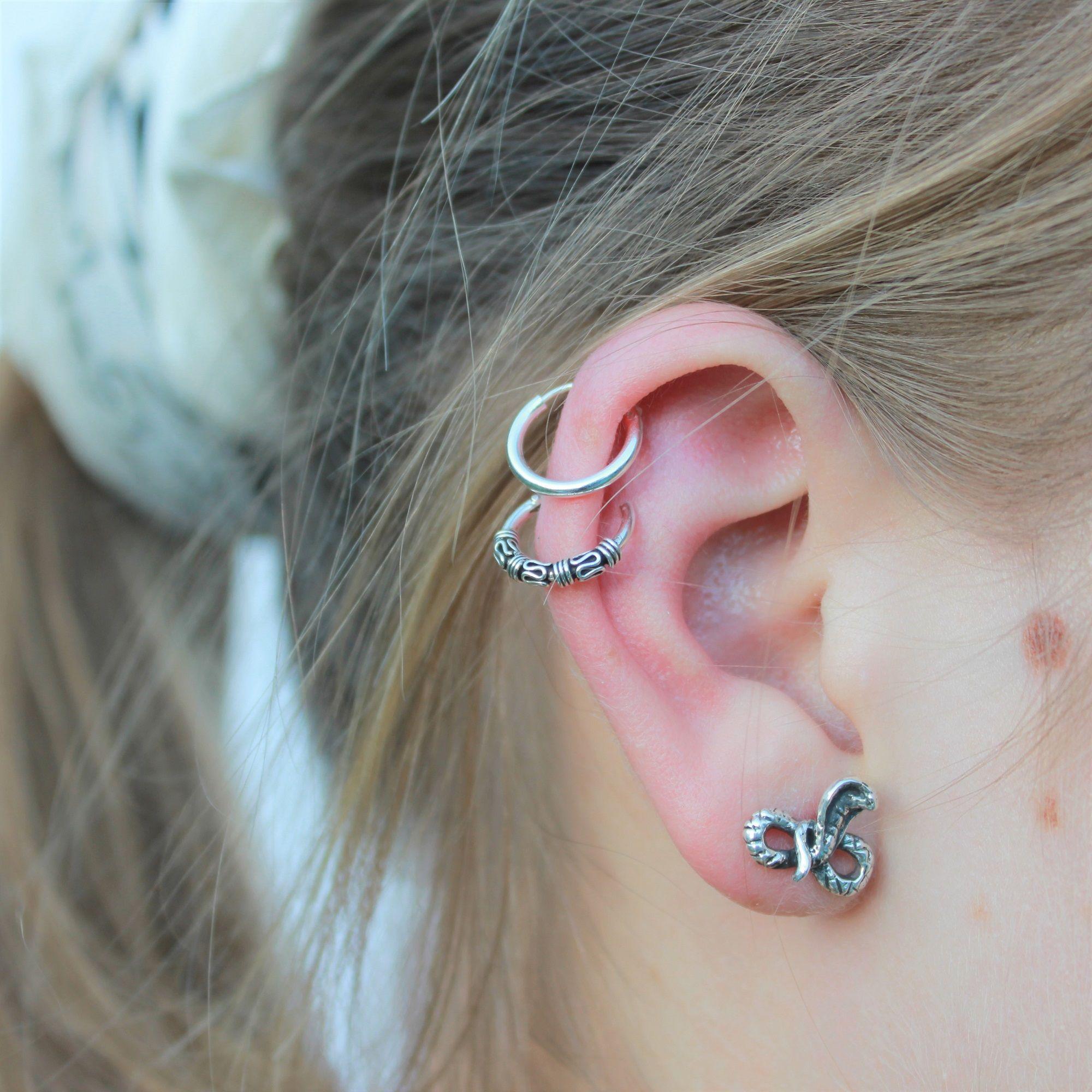 Argolla Bali 12 mm. 1 mm Plata Philippa Joyas-1