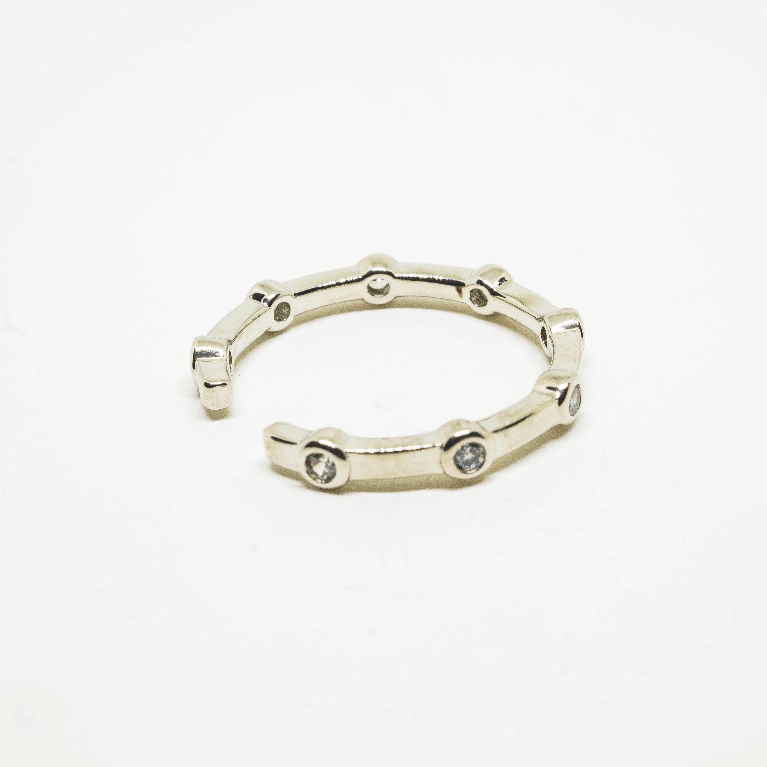 Bidu Conch circones Acero Rodinados Philippa Joyas-0