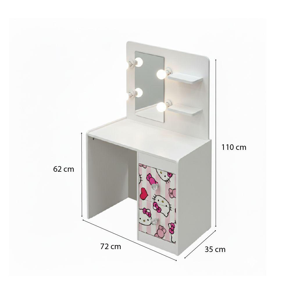 Tocador Infantil Hollywood Hello Kitty stickers-3