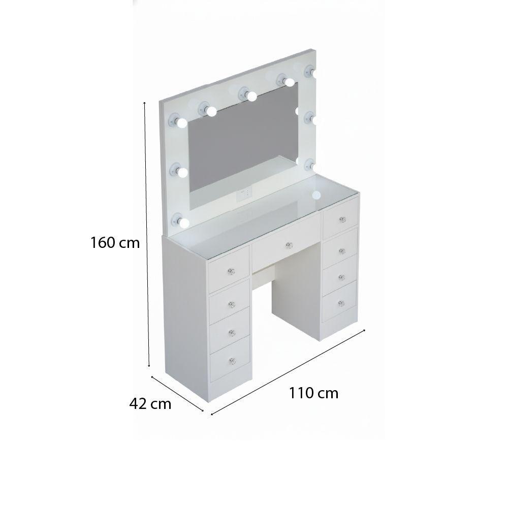 Tocador Hollywood 9 cajones -5