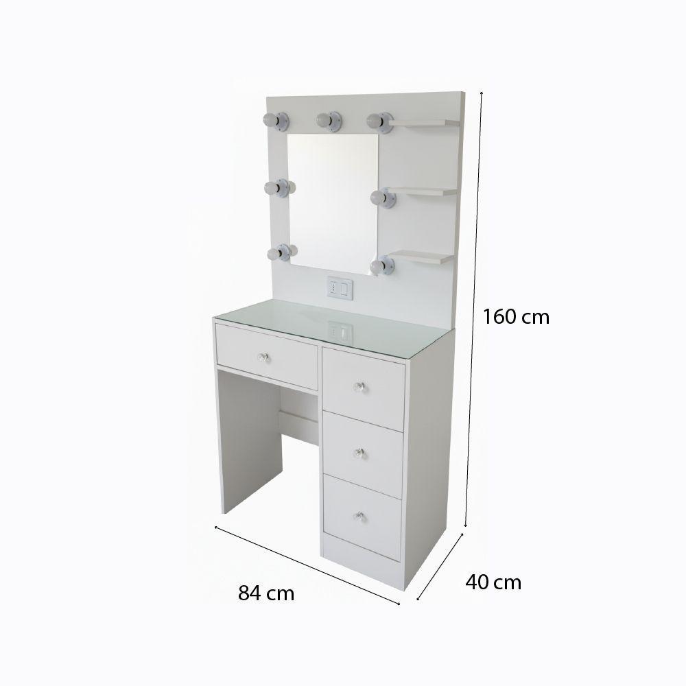 Tocador Hollywood 4 cajones -3