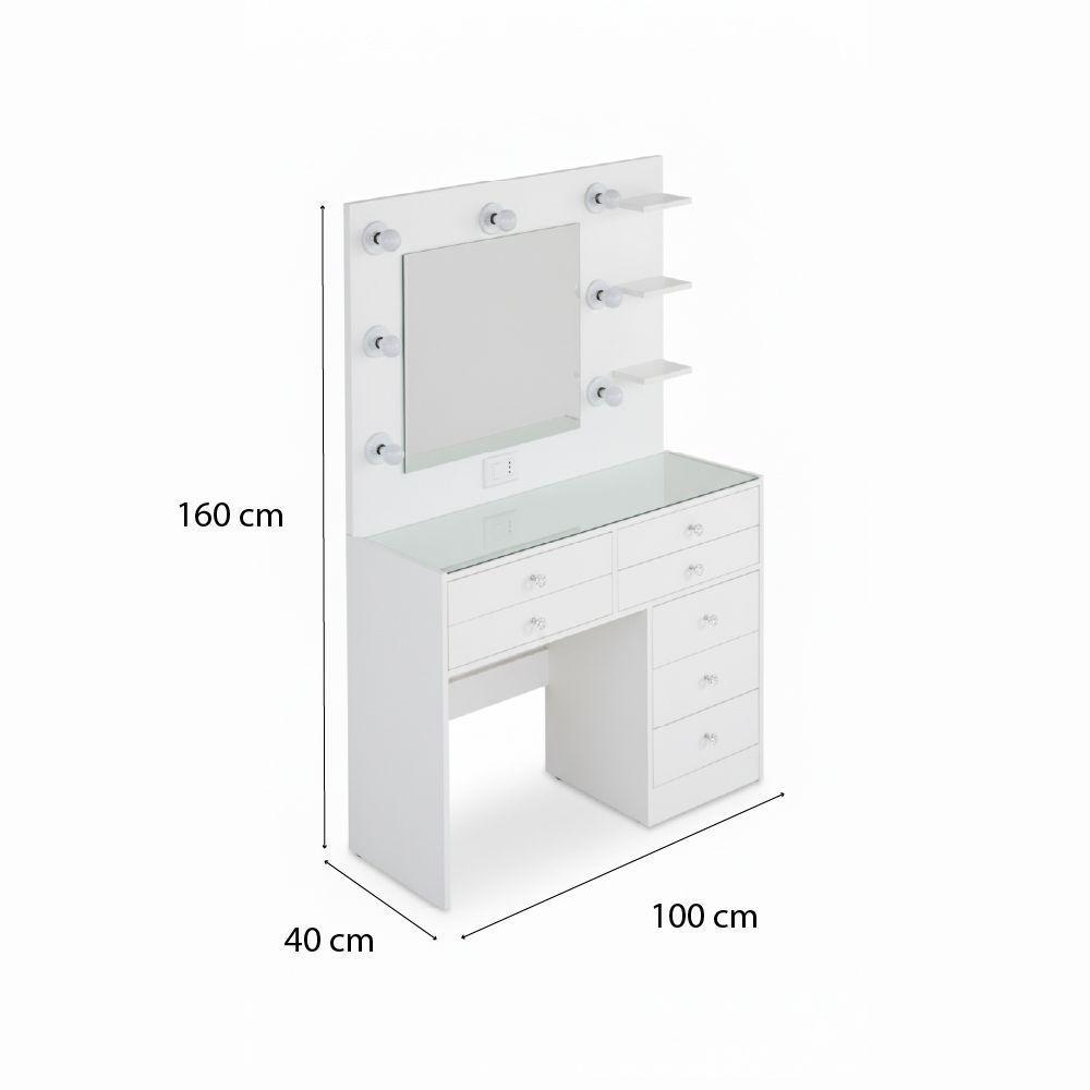 Tocador Hollywood 7 cajones -5