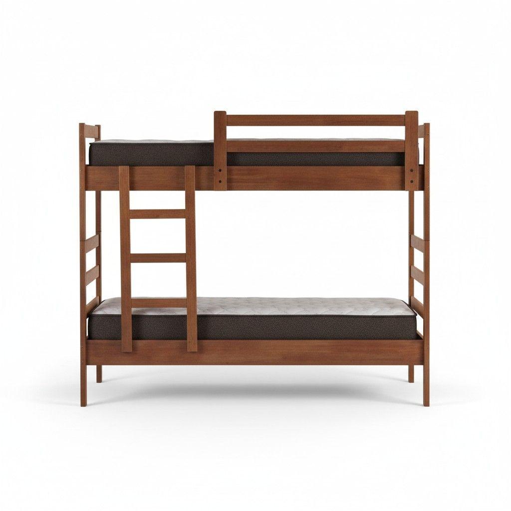 Camarote Desmontable Doble Con Colchones 1.5 Plaza-5