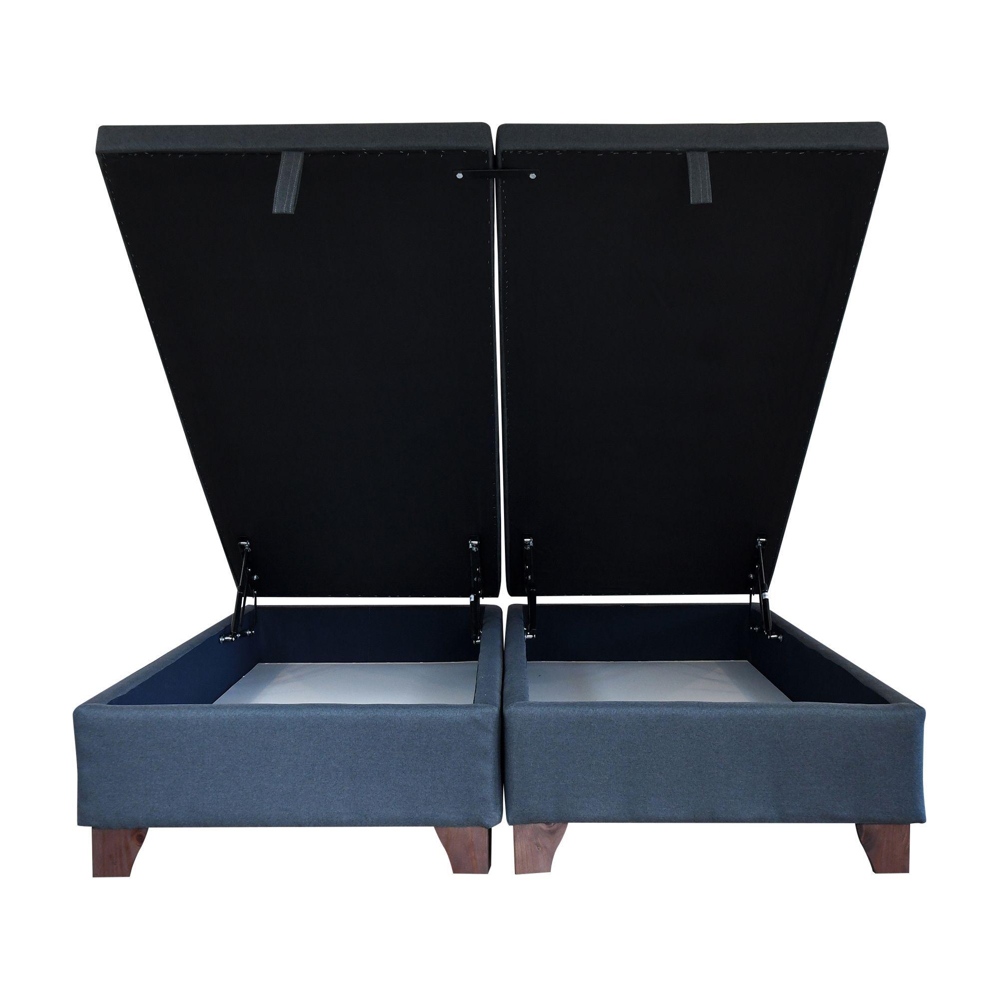 BASE CAMA BAÚL SUPER KING. PATAS 11 CM IDEAL PARA ASPIRADORA ROBOT-2