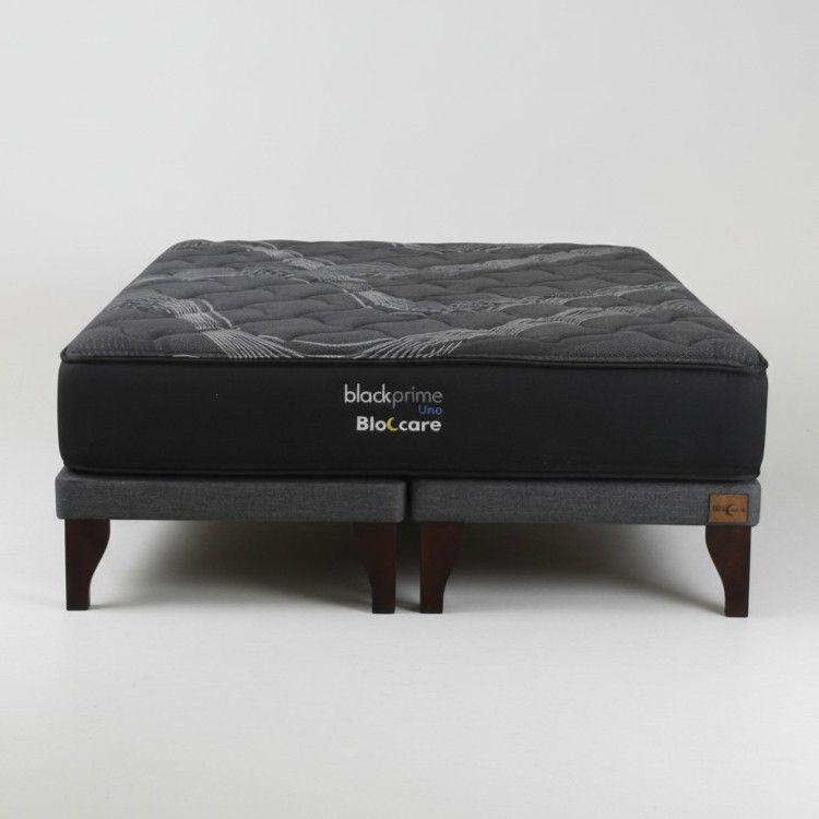 Cama Super King Box 8 L200 Colchon Modelo 1 Con Pata 19 5cm -2