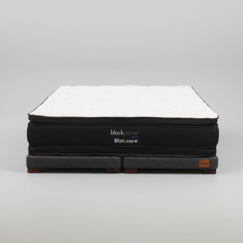 Cama King Box 8 L200 cm Colchon Modelo 2 Con Pata De 4 5 Cm -2