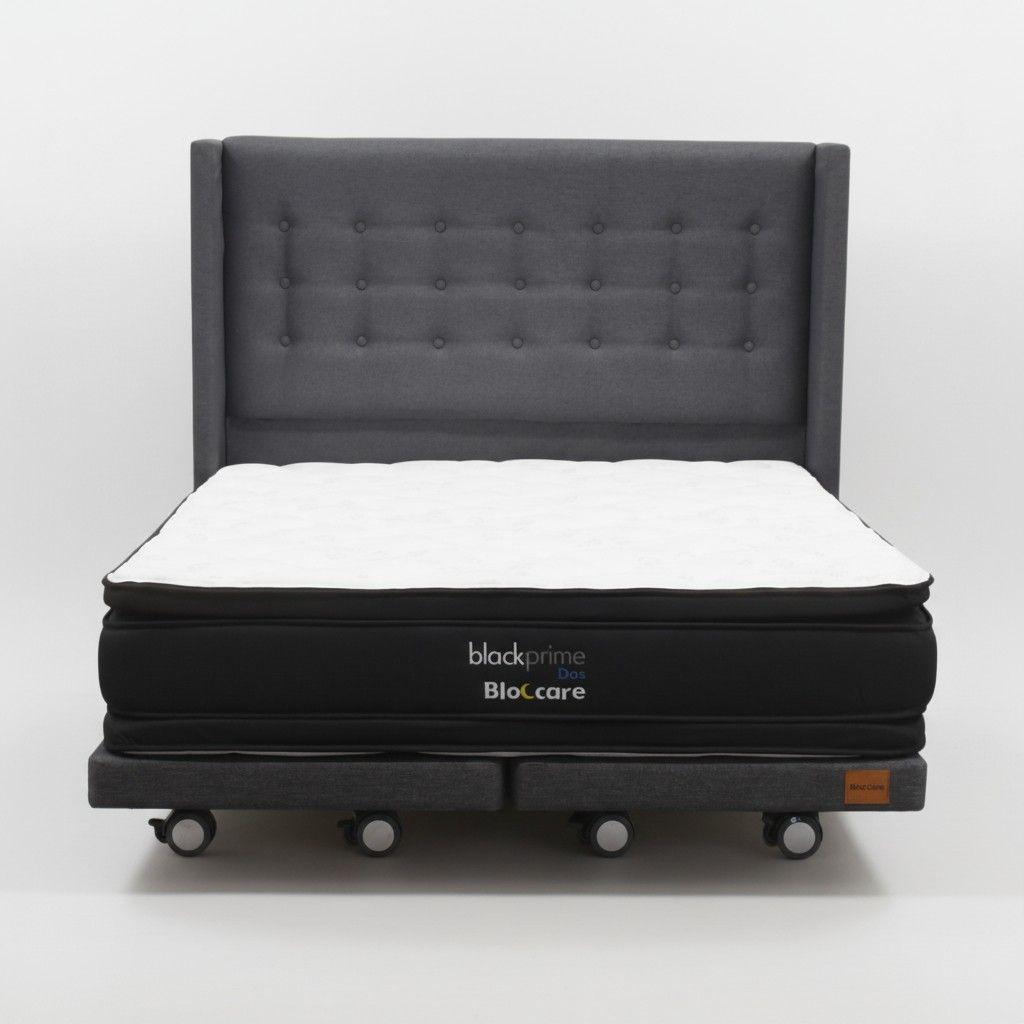Cama 2 Plaza Box 8 L200 Colchon Mod Dos Respaldo Rueda Logo -2