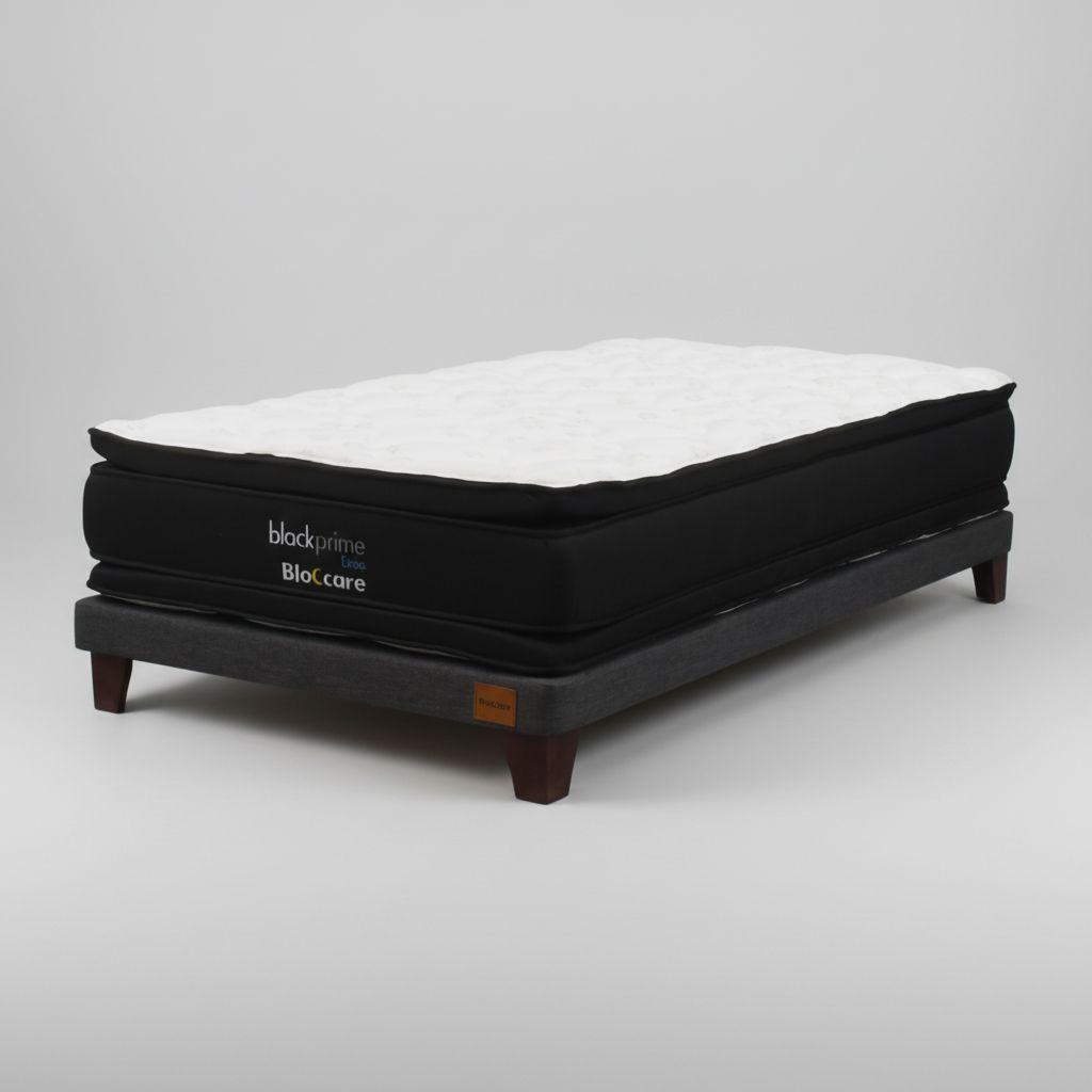 Cama 1 5 Plaza Box 8 L190cm Colchon Modelo 2 Con Pata 11 Cm -1
