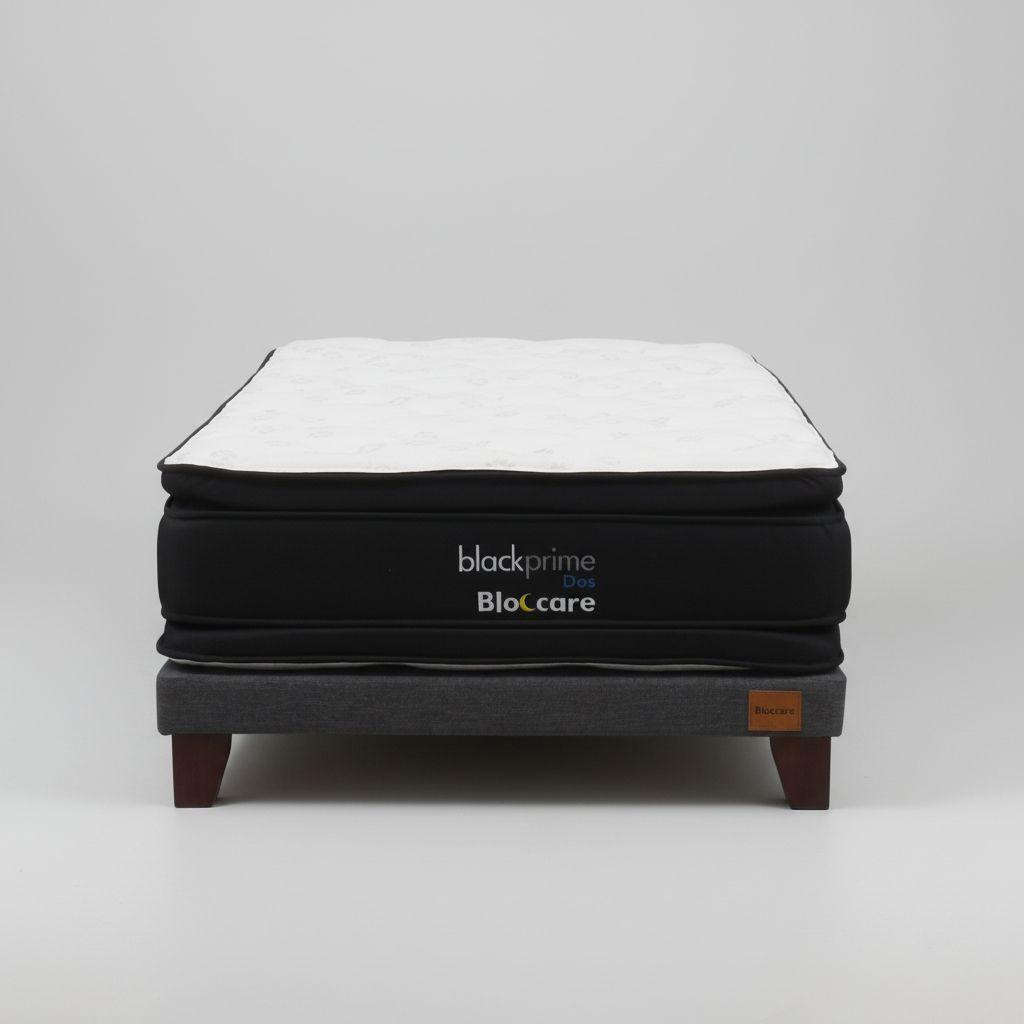 Cama 1 5 Plaza Box 8 L190cm Colchon Modelo 2 Con Pata 11 Cm -2