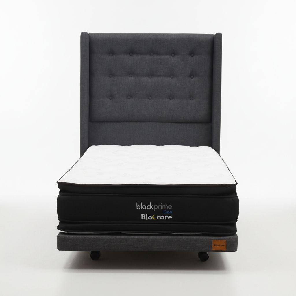 Cama 15 Plaza Box8 L200 Colchn Mod Dos Respaldo Rueda Divan -2