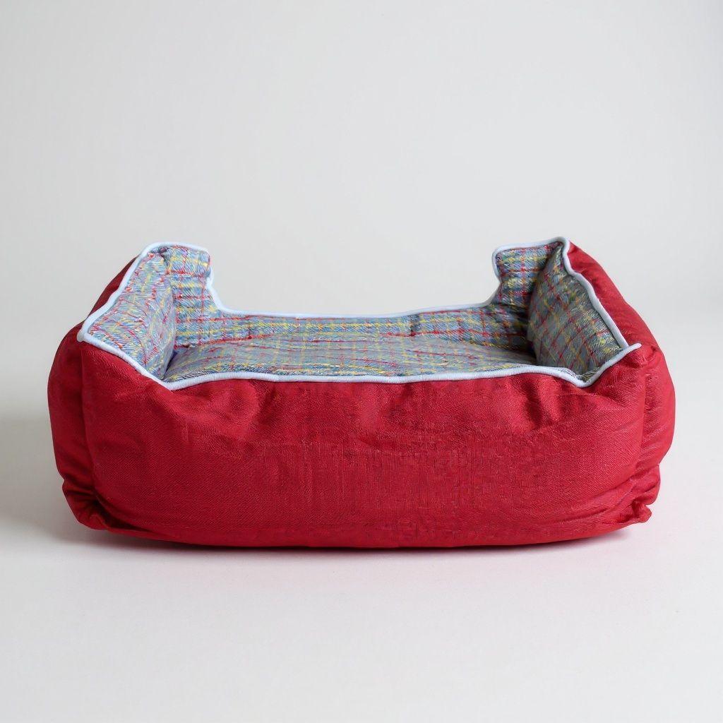 Cama Para Mascotas Espuma - Talla S (Rojo)-2