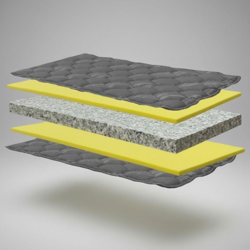 Colch n 1 5 Plaza Modelo IDEAL Largo 180 cm para camarotes-2