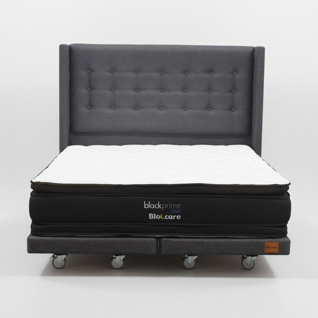 Cama 2 Plaza Box 8 L190 Colchon Mod Dos Respaldo Rueda Pyton-2