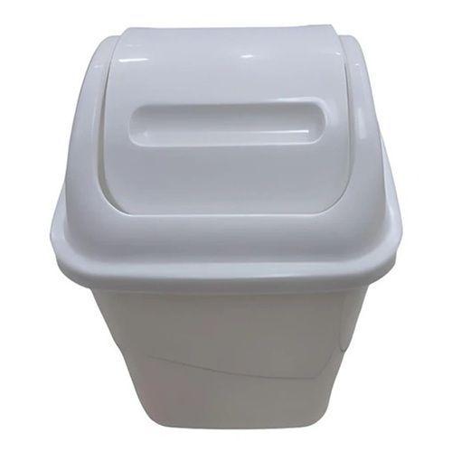 Pack 4 Basureros Plásticos De 10 Litros Blanco-2
