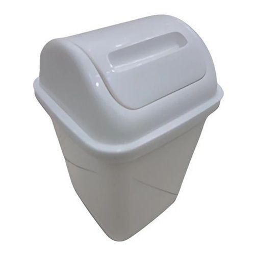 Pack 4 Basureros Plásticos De 10 Litros Blanco-3