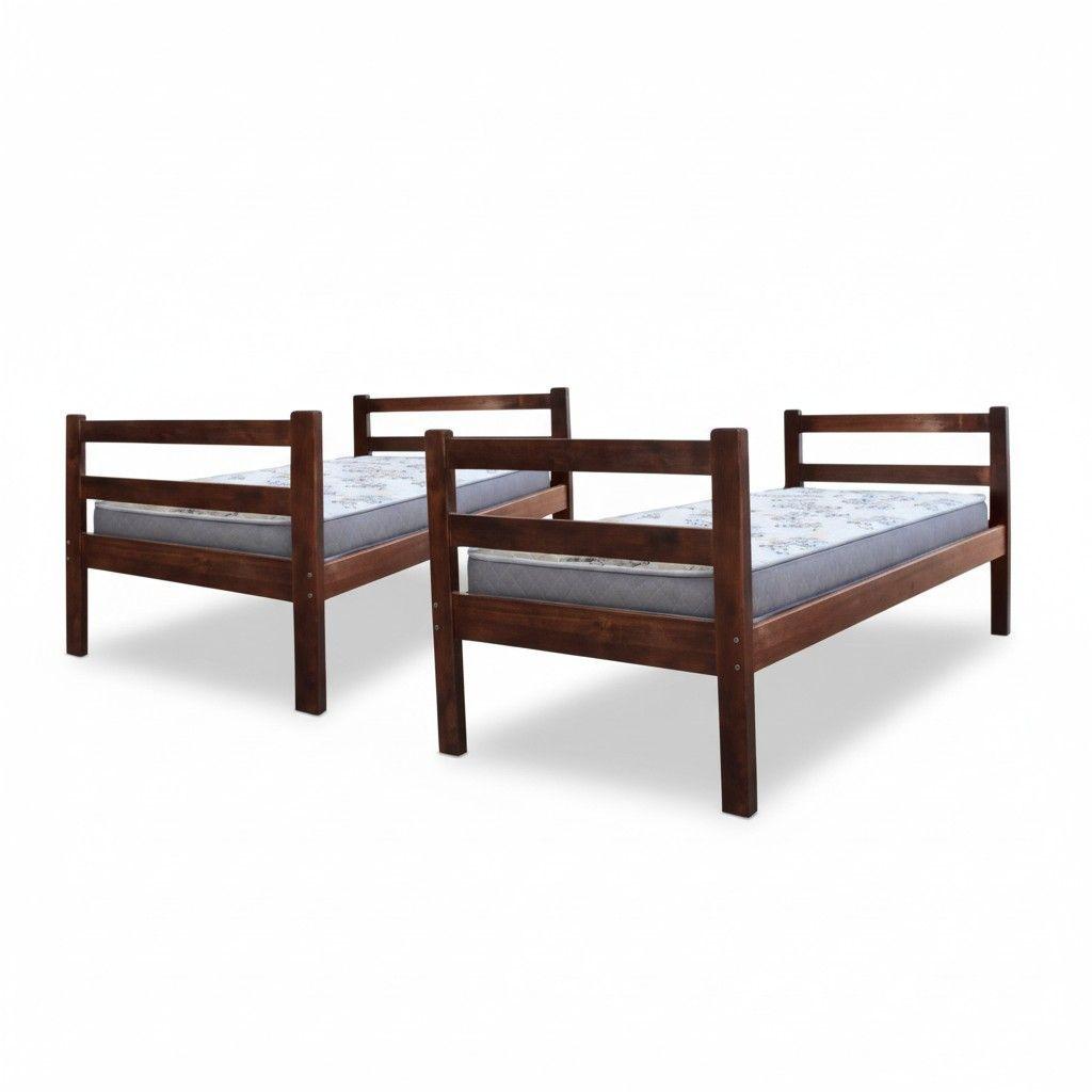 Camarote Desmontable Doble Con Colchones 1 Plaza-3