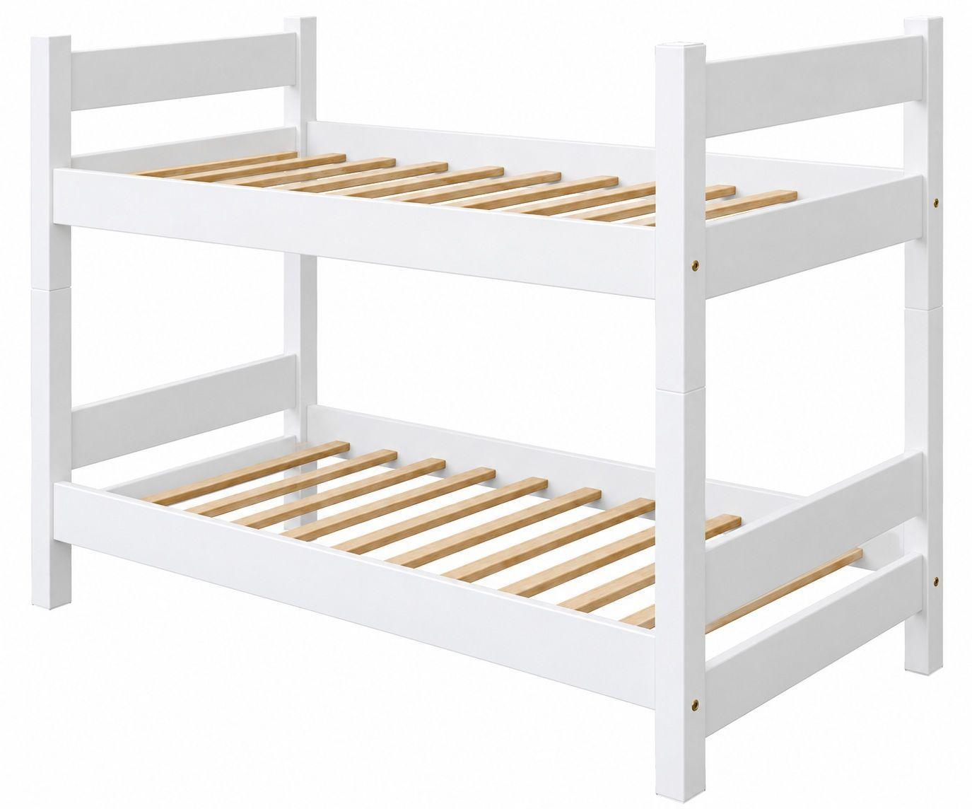 Camarote Desmontable Doble L200 cm 1 5 Plaza BLANCO-1