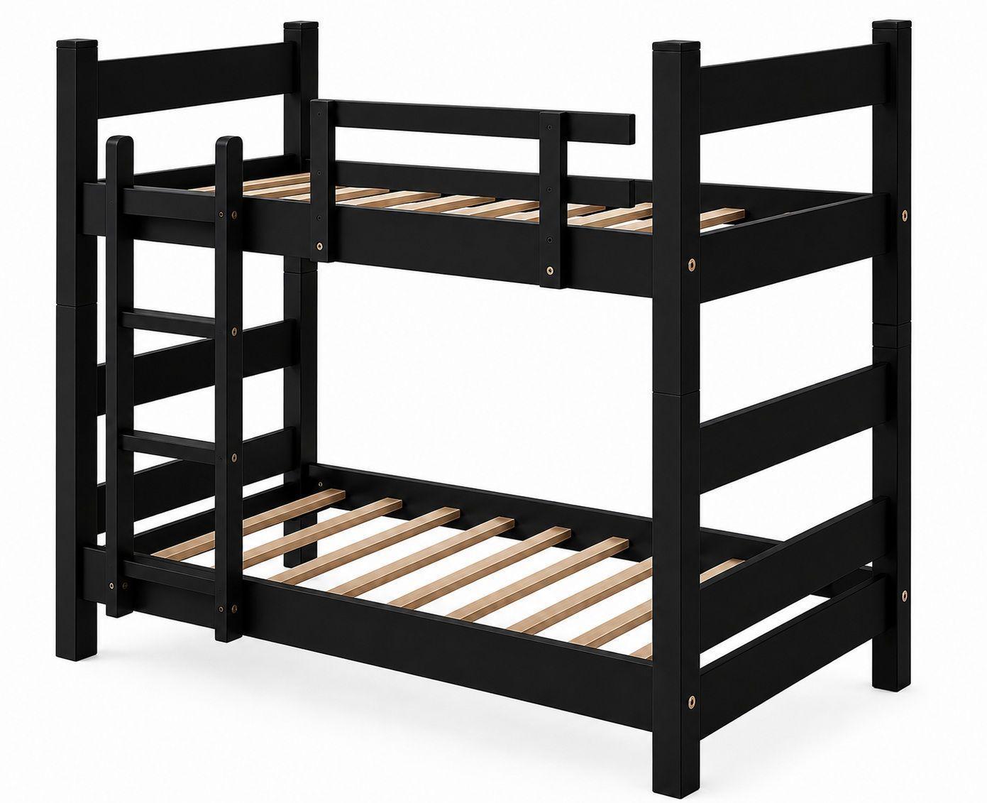 Camarote Desmontable Doble L200 cm 1 5 Plaza NEGRO-2