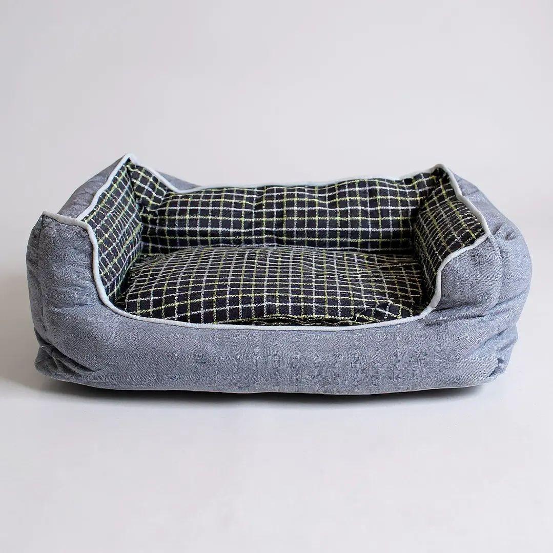 Cama Para Mascotas Espuma - Talla M (Gris)-2