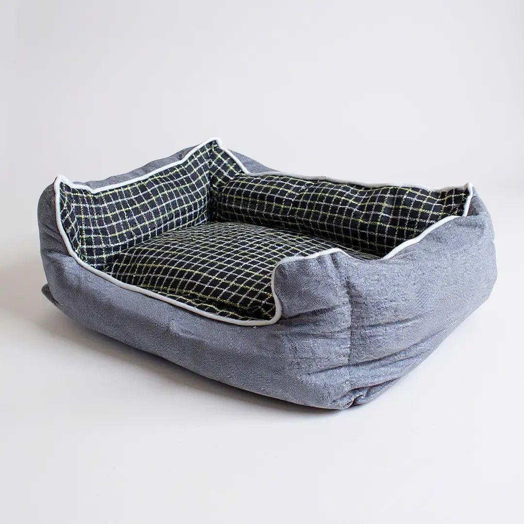 Cama Para Mascotas Espuma - Talla M (Gris)-3